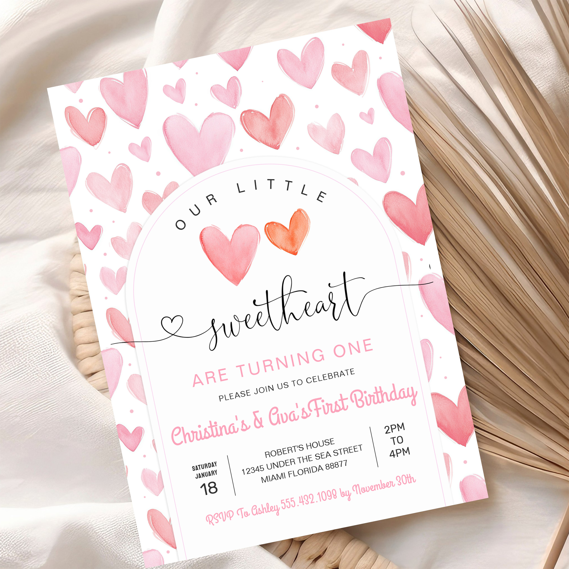 Valentine Day Birthday Invitation - Image 10