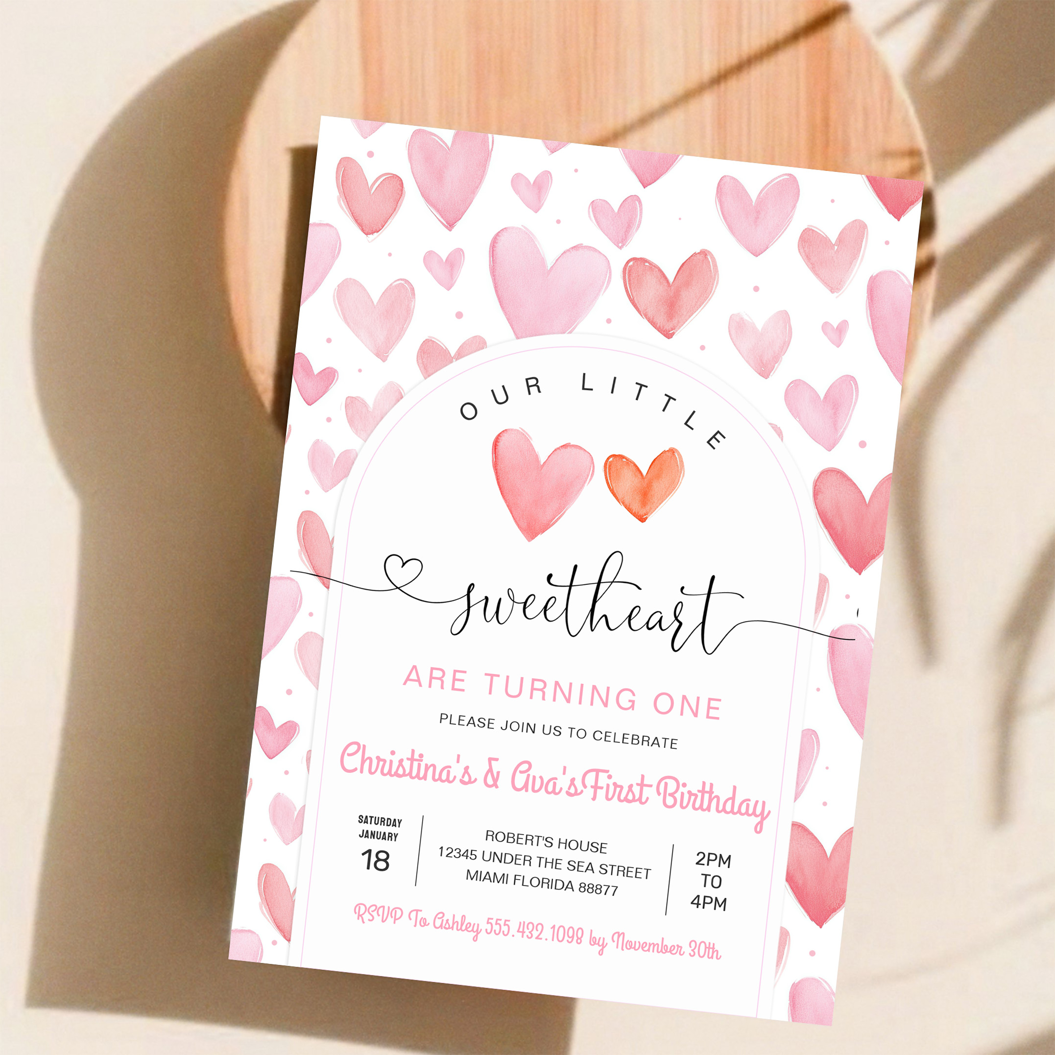 Valentine Day Birthday Invitation - Image 11