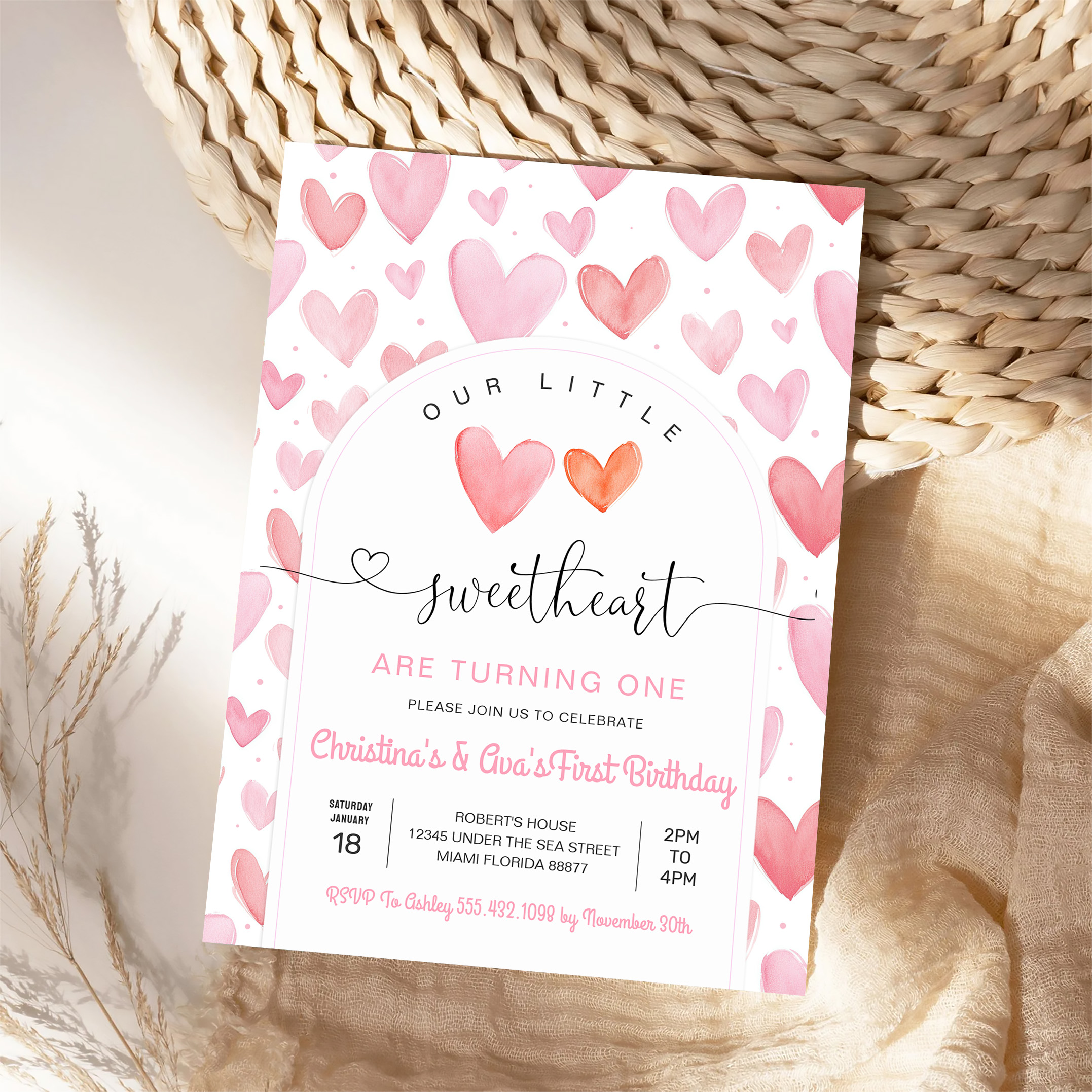 Valentine Day Birthday Invitation - Image 4