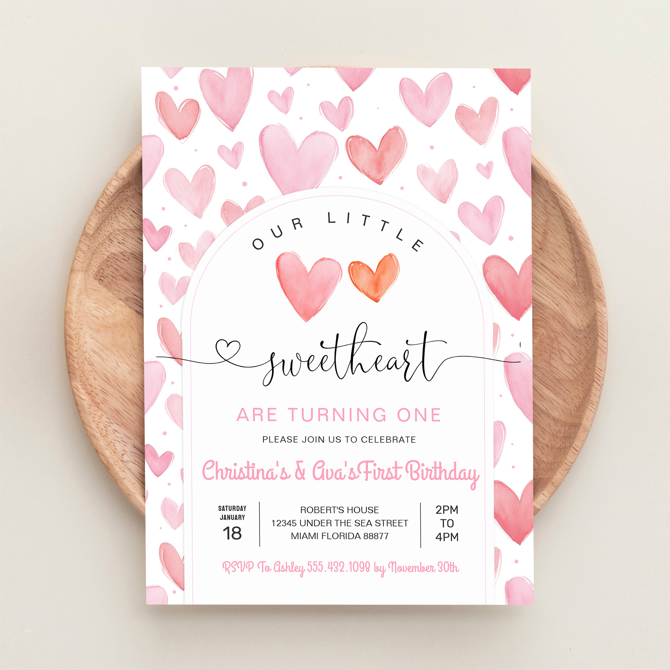 Valentine Day Birthday Invitation - Image 7