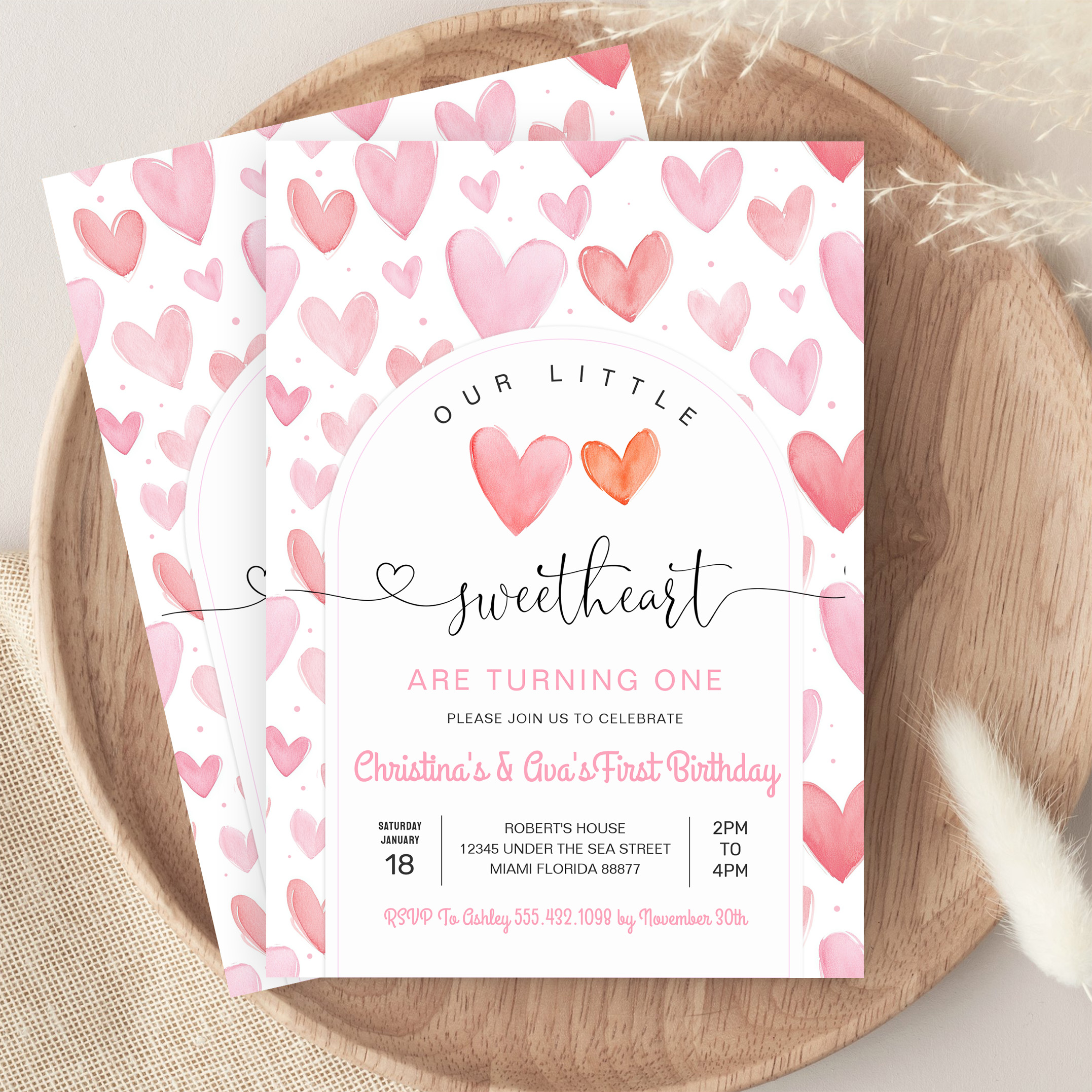 Valentine Day Birthday Invitation - Image 9